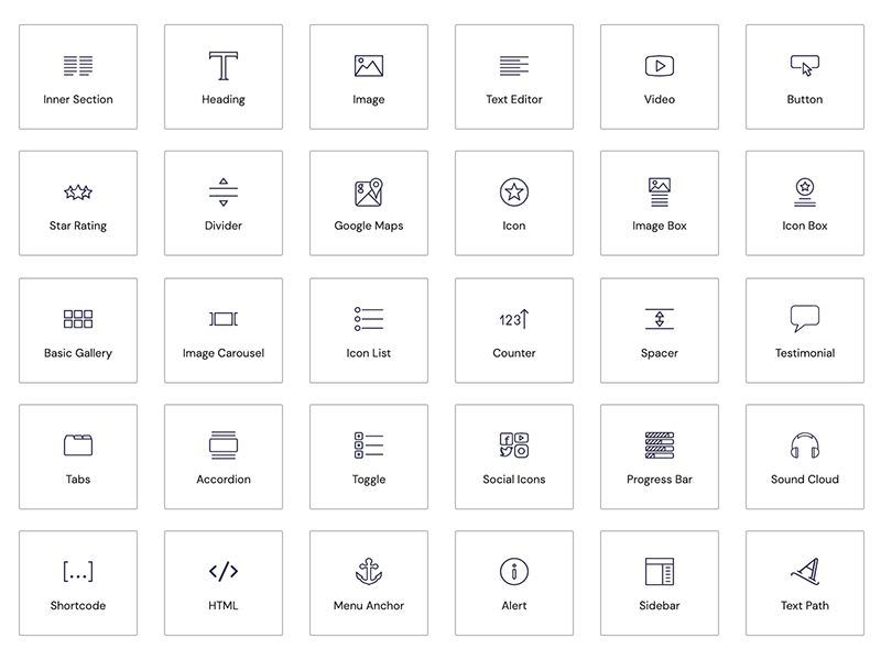 Elementor Basic Widgets
