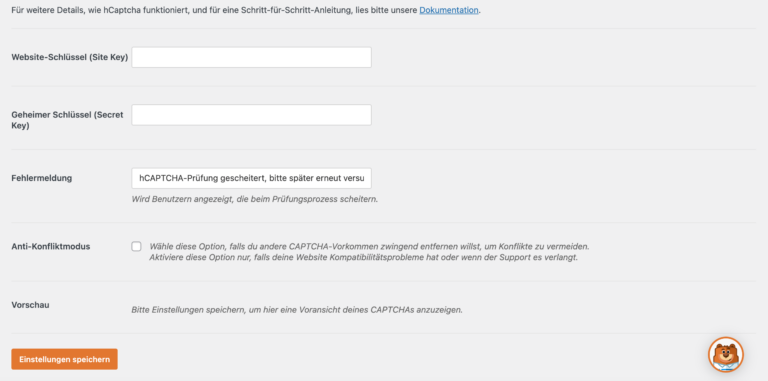 Captcha: Spam verhindern