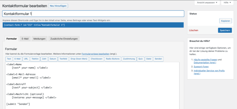 Captcha: Spam verhindern