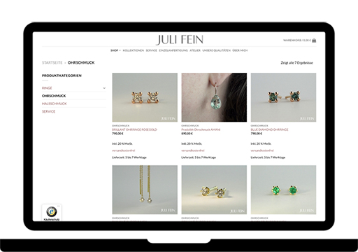JULI FEIN – Schmuck Shop