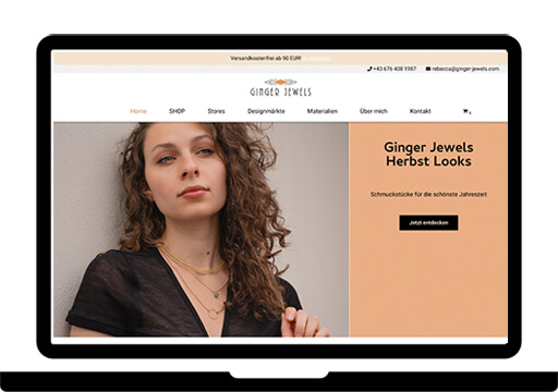 Ginger Jewels – Schmuck Shop