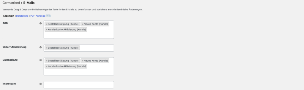 germanized emails